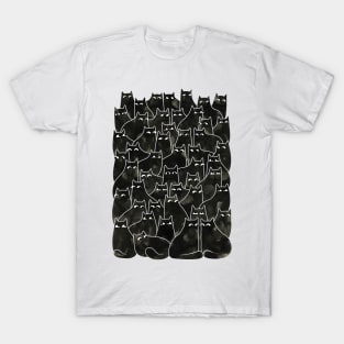 Suspicious Cats T-Shirt